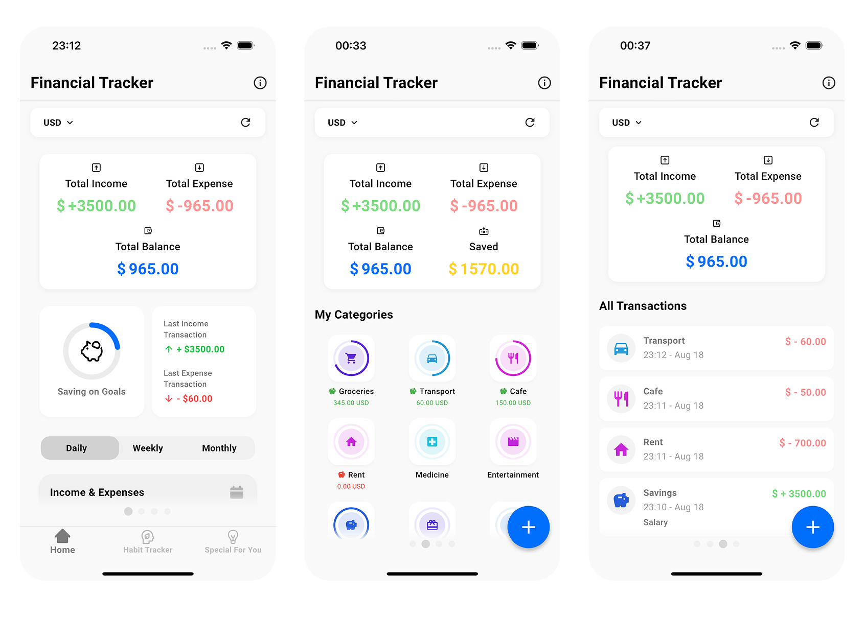 Financial Tracker